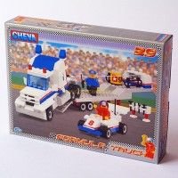 Stavebnice Cheva | Cheva 29 - Formule 1 + truck Stavebnice