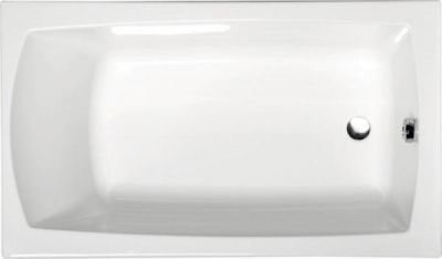 POLYSAN LILY obdélníková vana s podstavcem120x70x39cm, bílá ( 25111 )