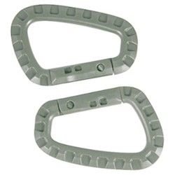 Karabiny ABS taktické 2ks FOLIAGE