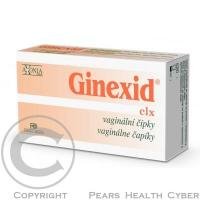 GINEXID vaginální čípky 10 x 2 g