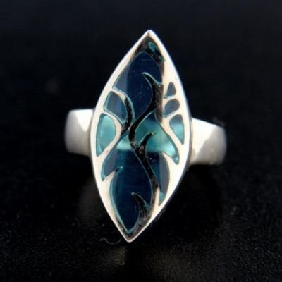 Stříbrný prsten R315