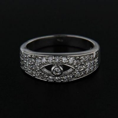 Stříbrný prsten R176