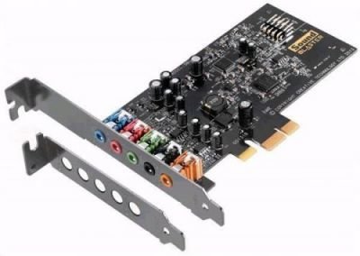 Creative Sound Blaster AUDIGY FX, zvuková karta 5.1, 24bit, SBX pro studio, PCIe