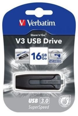Verbatim Usb flash disk Store 'n' Go V3 16Gb Usb 3.0 černá