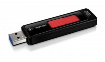 Transcend 128GB JetFlash 760, USB 3.0 flash disk, černo/červený