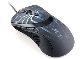 A4tech XL-747H, Game Laser mouse, 3600DPI, ANTI-VIBRATE, nastavitelná váha, USB, modrá