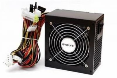 EVOLVEO Zdroj 450W Pulse, ATX 2.2, tichý, 12cm fan, pas. PFC, 2xSATA, PCIe 6, černý, bulk balení