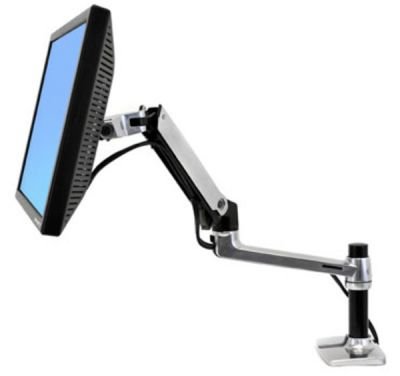 ERGOTRON LX Desk Mount Arm, Polished Aluminum, stolní rameno  max 24