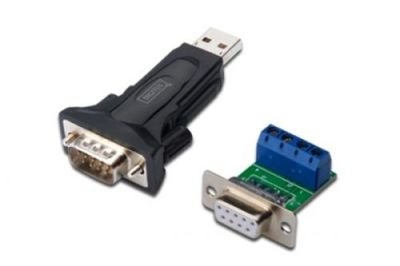 Digitus převodník USB 2.0 na sériový port, RS485,  DSUB 9M  + Pinout adaptér