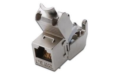 DIGITUS CAT6A  Keystone Jack stíněný, RJ45 to LSA Toolfree