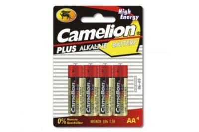Camelion baterie PlusAlkaline AA, 1.5V, blister 4 ks