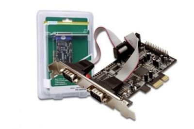 Digitus Adaptér PCI Express x1 2xseriový +1xparalelní port, +low profile