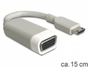 Delock Adaptér HDMI-mini C samec > VGA samice