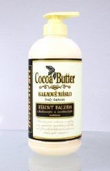 Kakaové máslo - tělový balzám, 500ml