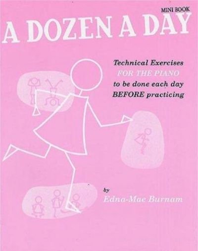 Edna Mae Burnam: A Dozen A Day Mini Book (noty na klavír)