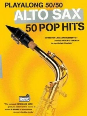 MS Playalong 50/50: Alto Sax - 50 Pop Hits