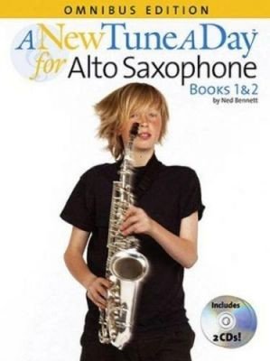 A New Tune A Day: Alto Saxophone - Books 1 & 2 (noty na altsaxofon) (+doprovodné CD)
