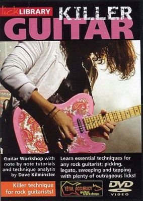 Lick Library: Killer Guitar (DVD) (video škola hry na kytaru)