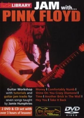 Lick Library: Jam With Pink Floyd (DVD & CD) (video škola hry na kytaru)