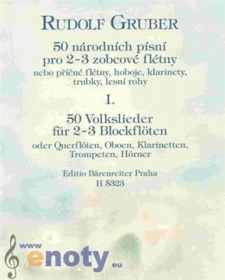 Rudolf Gruber: 50 národních písní I