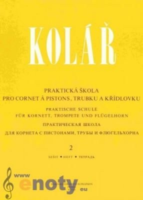 Jaroslav Kolář: Praktická škola pro cornet a pistons, trubku a křídlovku 2