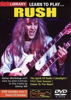 Lick Library: Learn To Play Rush (2 DVD) (video škola hry na kytaru)