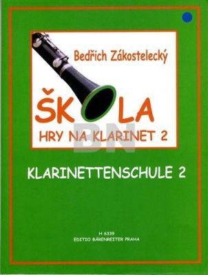 Bedřich Zákostelecký: Škola hry na klarinet II