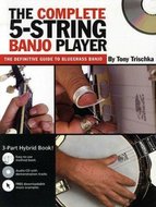 Tony Trischka: The Complete 5-String Banjo Player (tabulatury, noty, akordy, banjo) (+doprovodné CD)