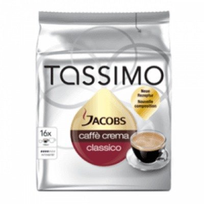 TASSIMO CAFÉ CREMA KAPSLE 16ks