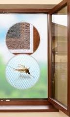 HomeLife Okenní síť proti hmyzu 130x150cm, bílá