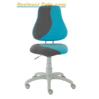 Alba Rostoucí židle Fuxo S-Line světle modrá / šedá