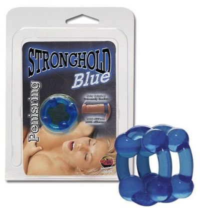 Kroužek na penis - Stronghold Blue