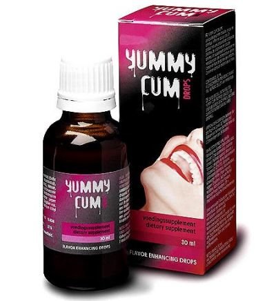 Yummy cum  - kapky pro lepší chuť sperma 30 ml