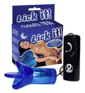 You2Toys Lick It oral - masturbátor pro ženy (modrý)