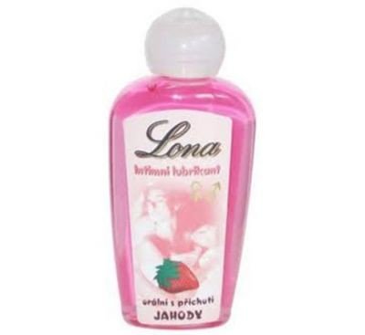 Lona Lubrikační gel Lona - jahoda 130 ml