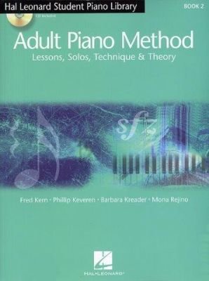 Hal Leonard Adult Piano Method: Lessons, Solos, Technique & Theory Book 2 (noty na sólo klavír) (+doprovodné CD)