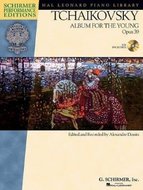 P.I. Tchaikovsky (Čajkovskij): Album For The Young Op.39 (Album pro mládež) (noty na sólo klavír) (+doprovodné CD)