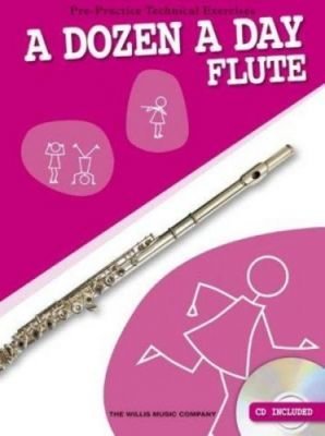 A Dozen A Day - Flute (noty na příčnou flétnu) (+doprovodné CD)