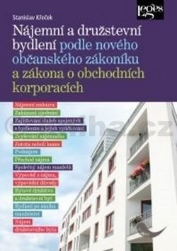 Nájemní a družstevní bydlení podle nového občanského zákoníku
