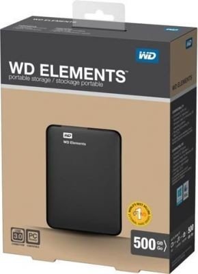 WD Elements Portable 750GB Ext. 2.5