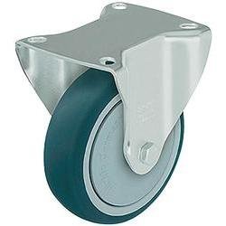 Polyuretanové kolečko s konstrukční deskou, Ø 100 mm, Blickle 297119