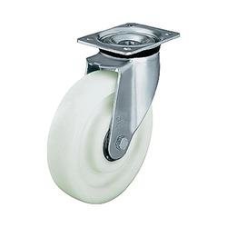 Otočné kolečko s konstrukční deskou, Ø 125 mm, Blickle 605386, LK-SPO 127K