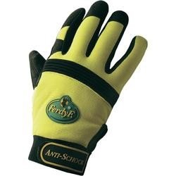 Pracovní rukavice anti-shock, CLARINOR - syntetická kůže, velikost XL (10)