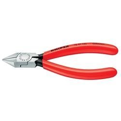 Stranové štípací kleště Knipex 76 81 125, 125 mm, špičatý břit s fazetou