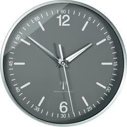 Analogové nástěnné DCF hodiny Eurochron, 19.5 cm, hliník