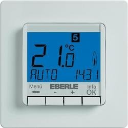 Programovatelný termostat s LCD pod omítku Eberle FIT-3R, 5 až 30 °C, bílá