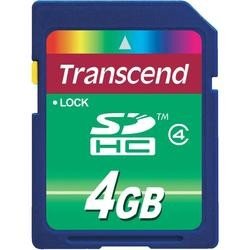 Paměťová karta SDHC Transcend 4 GB Class 4