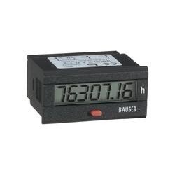 Počítadlo provozních hodin Bauser 3800.2.1.0.1.2, 115 - 240 VAC, 45 x 22 mm, IP65