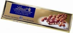 Lindt mléčná čokoláda s lískovými oříšky 300g