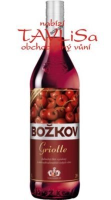 Griotte likér 20% 1l Božkov